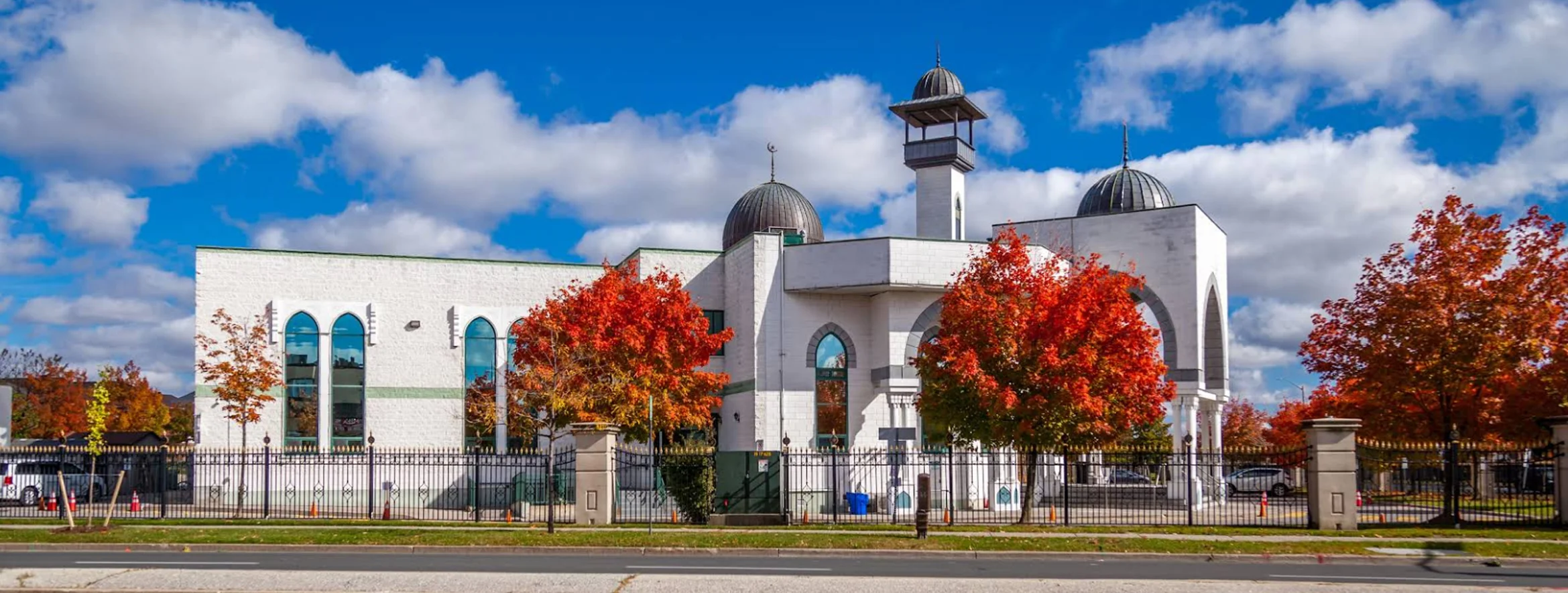 Exterior view of Jam'e Masjid of Markham Markham building